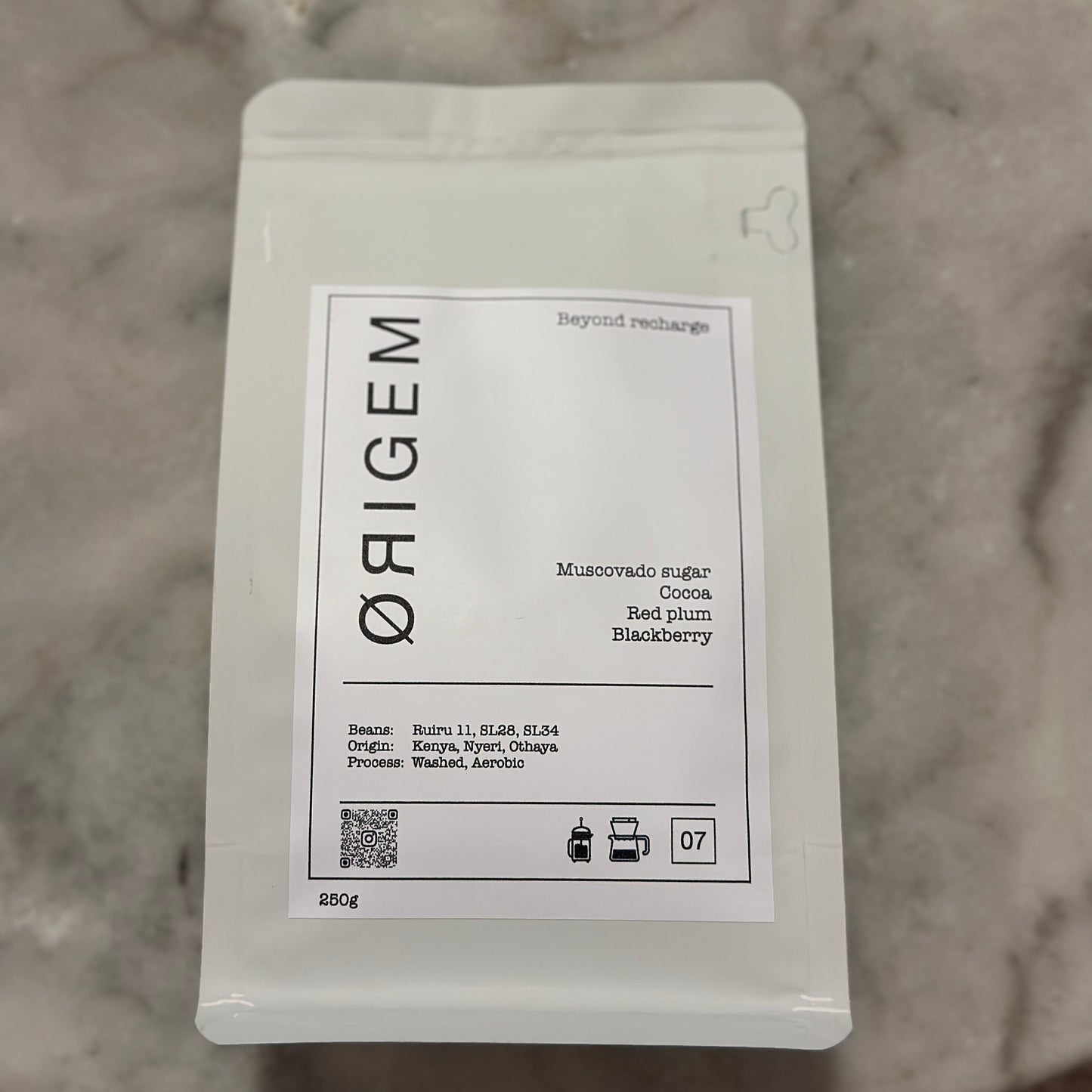 ØRIGEM QUÉNIA 250G